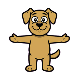 Cartoon mascot example