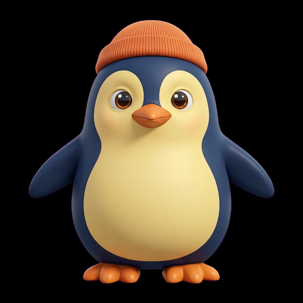 Pogo the Penguin, an expressive Pixar-style mascot for travel apps