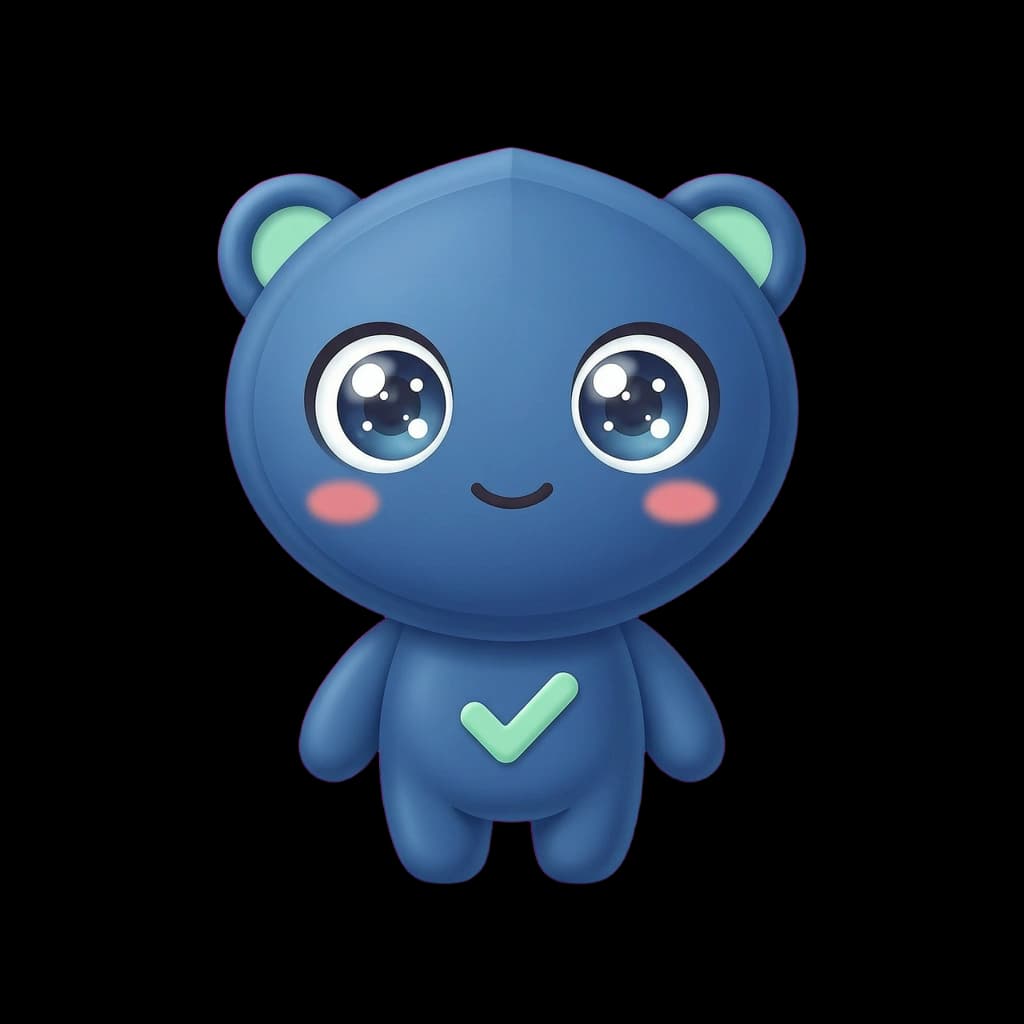 Suki the Shield, a compact chibi mascot for SaaS security
