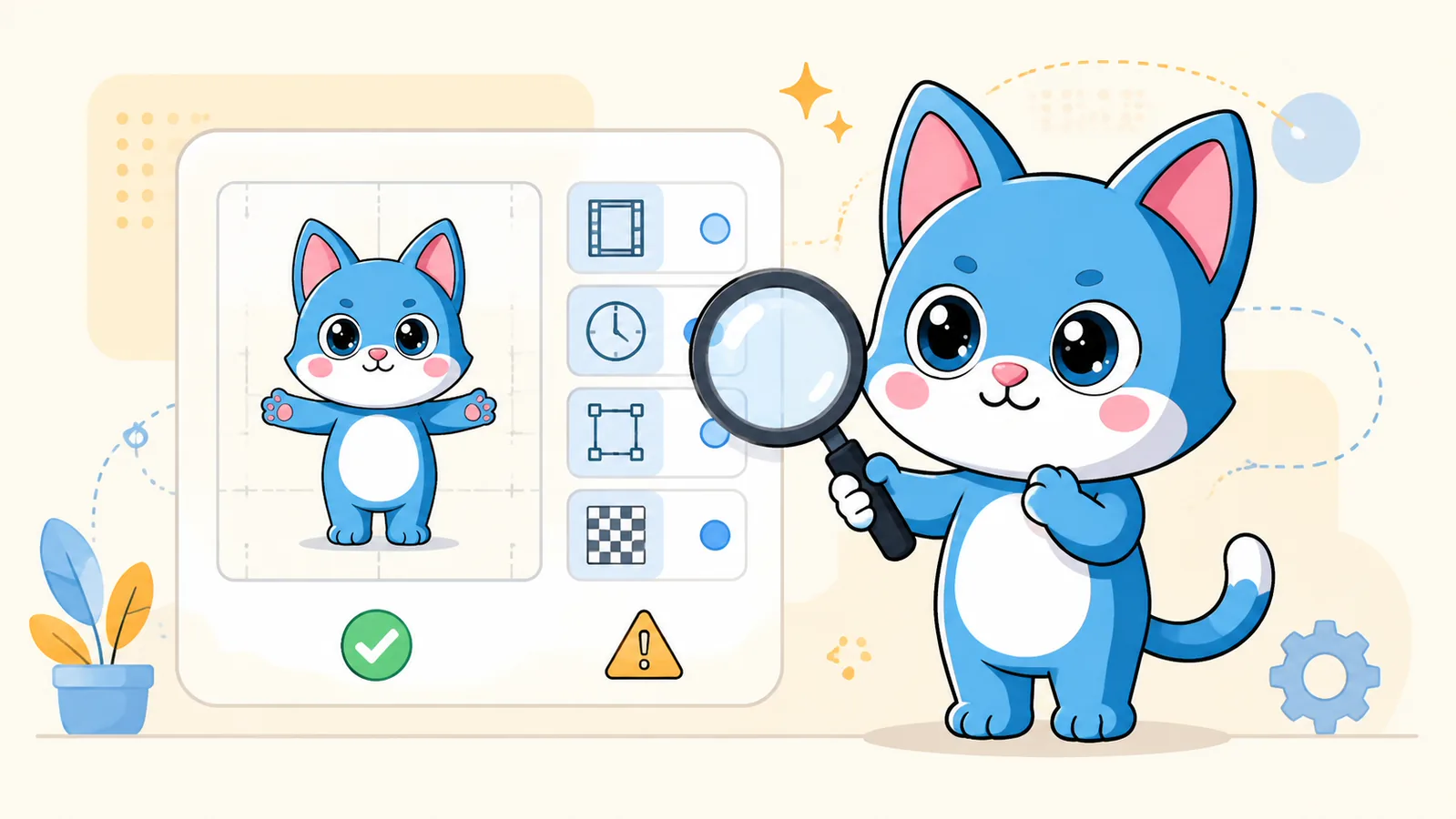Illustration for Animated Asset Inspector