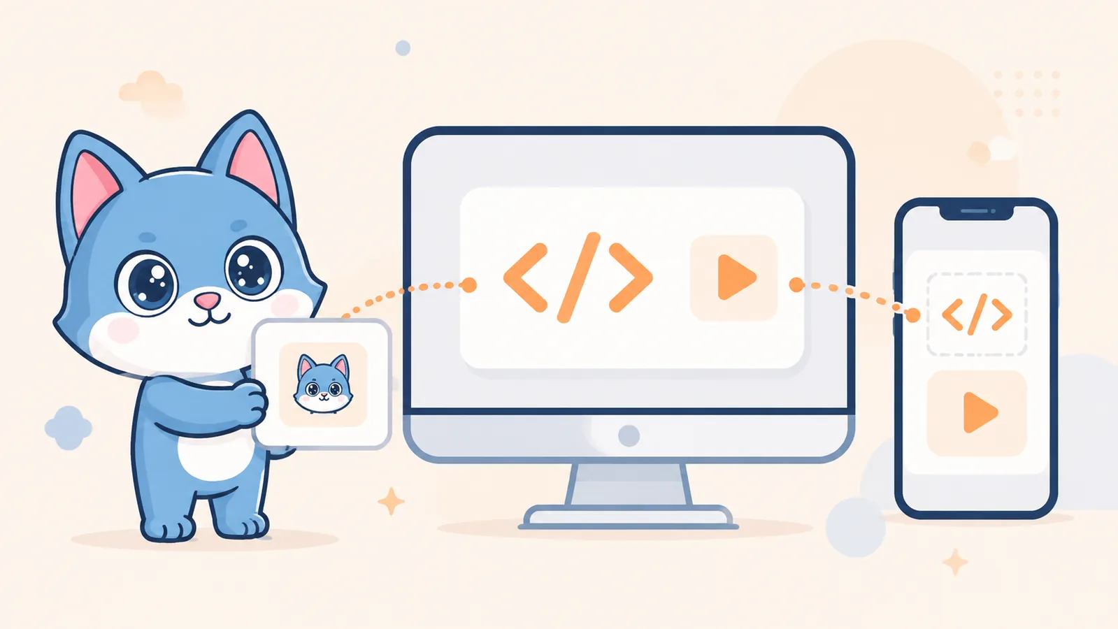 Illustration for Mascot Embed Code Generator