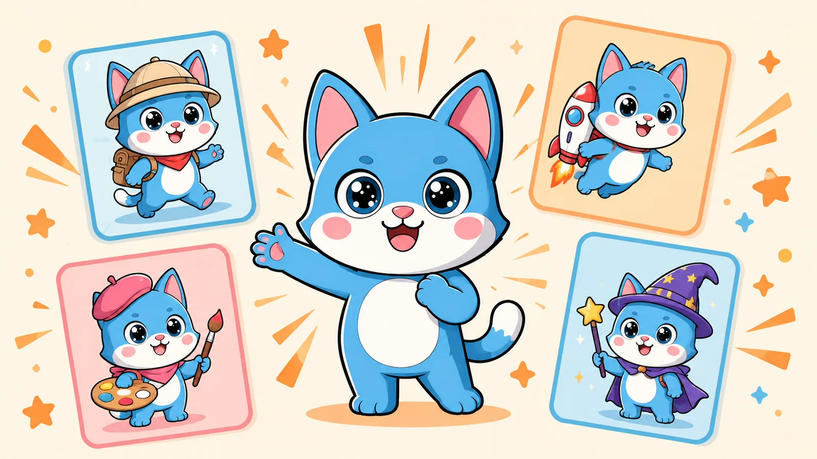 Illustration for Random Mascot Generator