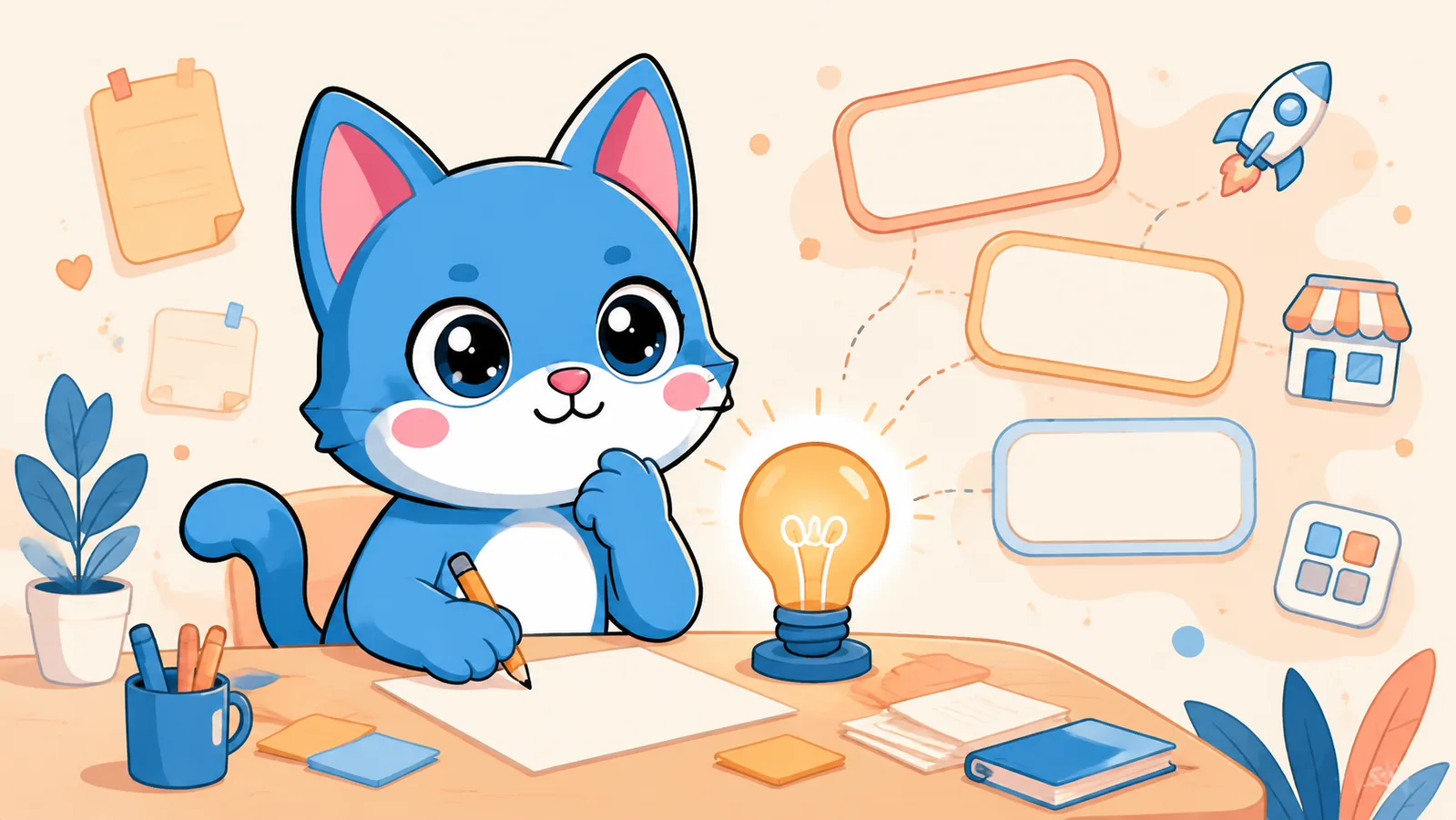 Illustration for Startup Name Generator
